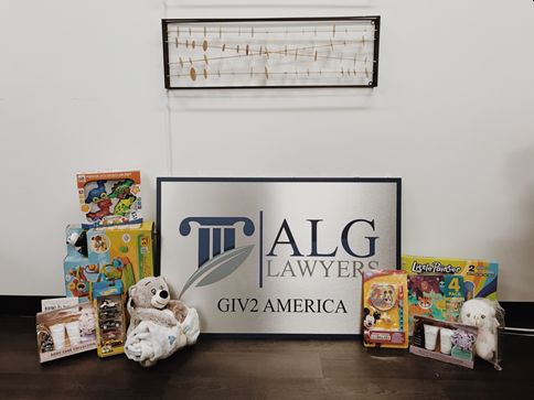 first annual toy drive of ALG Lawyers
